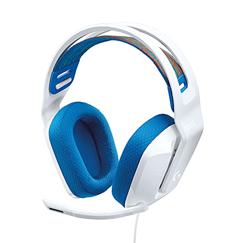 Logitech G335 Wired Gaming Headset, with Flip to