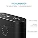 The Most Powerful 10000mAh Power Bank Anker PowerCore+ 10050 Premium Aluminum Portable Battery Charger with Qualcomm Certified Quick Charge 2.0 Technology with Premium Travel Pouch(Black)