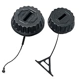 Hipa Fuel Cap with Oil Cap for STIHL 066 MS660 Chainsaw 0000 350 0509/0000 350 0520
