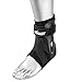 Zamst A2-DX Sports Ankle Brace with Protective Guards For High Ankle Sprains and Chronic Ankle Instability-for Basketball, Volleyball, Lacrosse, Football-Black, Right, XL