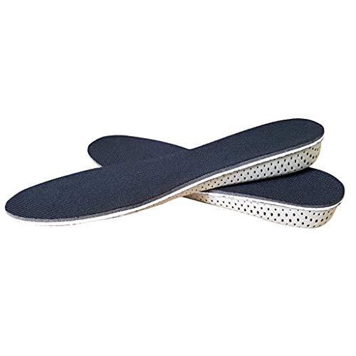 Height Increasing Shoe Insole(EU 35-43), Memory Foam Total Length Height Increase Invisible Insole Increase Heel Inserts Lift Insoles Height Increasing Insoles (2 cm)