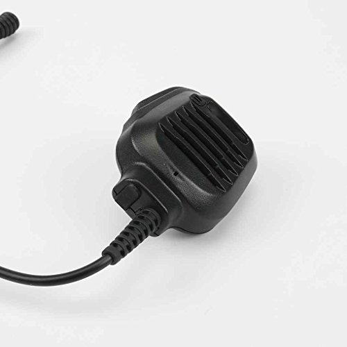EgalBest Intercom Mic Speaker Remote Microphone for Kenwood Two Way Radio TK2402 TK3402 TK3312 TK2312 NX220 NX320 NX240 - Thumbnail 2