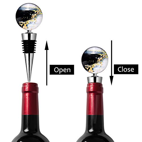 Soleebee-3-Pack-Decorative-Wine-Stoppers-Wine-Bottle-Stopper-with-Beautiful-Art-GlassBeverage-Bottle-Stoppers-For-Gifts-Bar-Holiday-Party-Wedding-Style-J