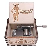 Dragon Ball Music Box Hand Crank Musical Box Carved Wood Musical Gifts,Play Dragon Ball Z-Tapion Theme (Wood)