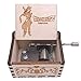 Dragon Ball Music Box Hand Crank Musical Box Carved Wood Musical Gifts,Play Dragon Ball Z-Tapion Theme (Wood)