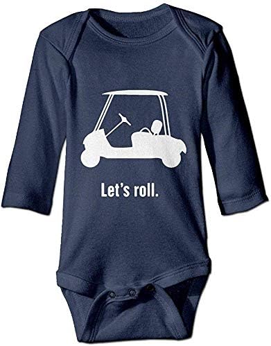 Let’s Roll Golf Cart Baby Bodsuit Long Sleeve Rompers Cotton Jumpsuit Outfits Let’s Roll Golf Cart Baby Bodsuit Long Sleeve Rompers Cotton Jumpsuit Outfits