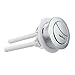 Owfeel Dual Push Flushing Toilet Button Toilet Tank Button 38 mm Toilet Button Replaced Flush Button with Thread Diameter