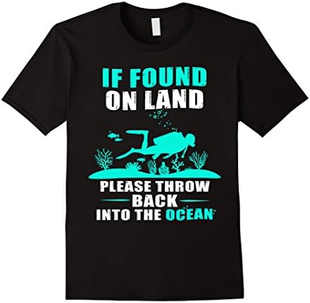 Mens Funny Scuba Diving T Shirt For Scuba Diving Addicts XL Black