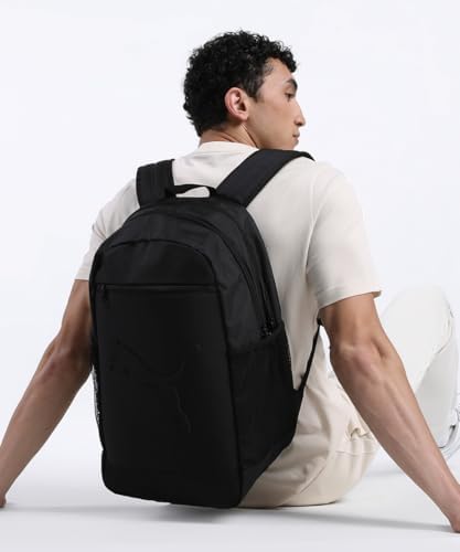 PUMA BUZZ Backpack, Unisex Mehrlagige Rucksäcke, PUMA Black, OSFA - 091153