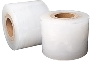 HHTHH 2 Pcs Grafting Tape PE Stretchable Self-Adhesive Membrane Clear Floristry Film for Garden Nursery Fruit Trees Budding Tree Seedling Graft (2inch/5cm Width)