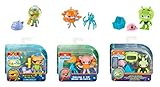 Octonauts Rescue Figure & Sea Creature Pack - Set of 3 - Inkling & The Mimic Octopus, Kwazii & The Slime EEL, Tweak & The Blobfish S1