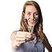Barista Swizzle Sugar Sticks | Rock Candy Crystals | Individually wrapped | Great for Coffee Tea Matcha Cocktails | Amber, 100 Count | Made in the USA