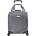 Samsonite Spinner Underseater with USB Port, Rolling Carry-On With Laptop Pocket - Fits 14.2 Inch Laptop - (Pewter)