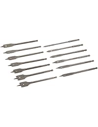 Craftsman 9 20919 Spade Bit Set con el metal almacenamiento rack, juego de 13