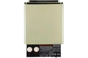 AYCHLG 110V 2KW Mini Sauna Heater with No Fixed Top Cover (with Internal Controls), Sauna Heater, Dry Steam Bath Electric SPA Heater for Home Hotel Sauna SPA Shower Rooms