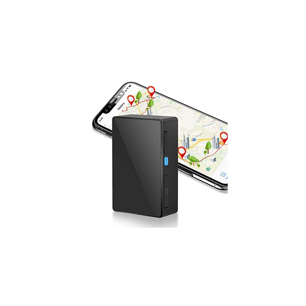 GPS Tracker for Vehicle, [Upgraded IOT Ver. ] 4G Real-time GPS Tracking ...