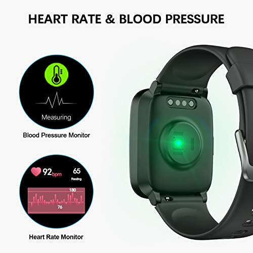 Lintelek Smart Watch Blood Pressure Monitor, Blood Oxygen Monitor