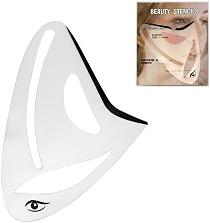 Blusher Shaper Stencil Eyeliner Stencil Template Mold Makeup Tool Perfect Beauty Kit for Beginner by BOYON