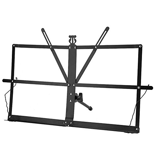 Vbestlife-Sheet-Music-StandPortable-Metal-Tabletop-Desktop-Lightweight-Foldable-Music-Stand-Holder-Musical-Instrument-Accessory