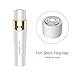 Veru ETERNITY Women's Electric Shaver 4 in 1 Device Kit Eyebrow Lady's Trimmer Nose Battery Operated Epilator
