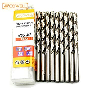 Generic 20%OFF Best saler 2mm HSS M2 Twist Drill Bit Fully Ground, HSS 6542# DIN338 Straight Shank drill bit for drilling metal and wood