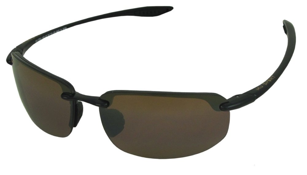 Maui Jim Sunglasses Ho'okipa B407 Rimless Frame, Polarized Lenses