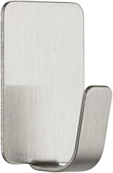 Command Small Stainless Steel Hooks 4 Hooks 5 Adhesive Strips Damage Free view 2