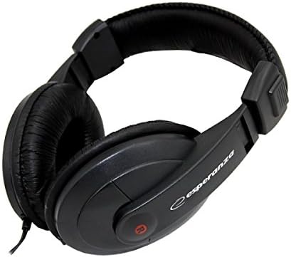 Casque Esperanza Reggae EH120 2m (Noir)