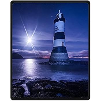 Lighthouse Seascapes Sherpa Fleece Blanket