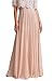 honey qiao Chiffon Maxi Skirt Bridesmaid Dresses Long High Waist Floor/Ankle Length Elastic Woman Dresses with Belt