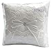 Ring Bearer Pillow, Ivory Wedding Ring Pillow,Ring Bearer Cushion 8.26 Inch For Wedding Party