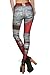 COCOLEGGINGS Womens Cool DigitalPrint Elastic Waist Athletic Outdoor Leggings Free Size