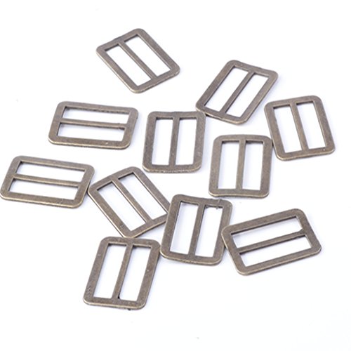 image for YOYOSTORE 20pc Bronze Copper Metal Ring Buckle DIY Luggage Belt Shoe S