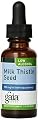 Gaia Herbs Low Alcohol Milk Thistle Seed , 1-Ounce Bottle