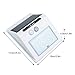 VOLADOR Outdoor Hanging Solar lights,4 Pack 20 LEDs Motion Sensor Light,Solar Pathway Lighting for Wall Garden Patio Deck Yard Driveway Stairs With 2200mAh Battery Auto On/Off (White)