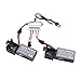 Youcute 2pcs 3.7v 1000mah Official Battery and 1to3 Charger for Udi U842 U818S Rc Quadcopter Drone Black Spare Parts