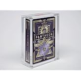 Carat X1 Card Case for Playing Card Decks - Strong Clear Acrylic &amp; Magnetic Seal