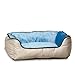 K&H Pet Products Self-Warming Lounge Sleeper Pet Bed Small Gray/Blue 16