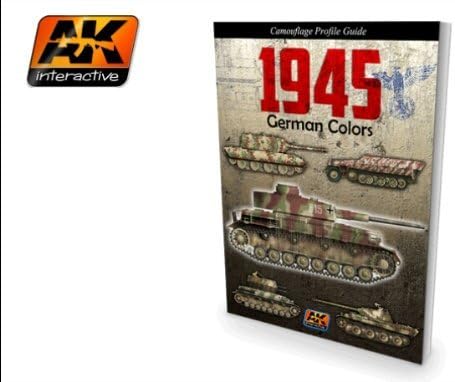 Ak Interactive - Camouflage Profile Guide - German Colours 1945 Late - Akbook403 By Ak Interactive