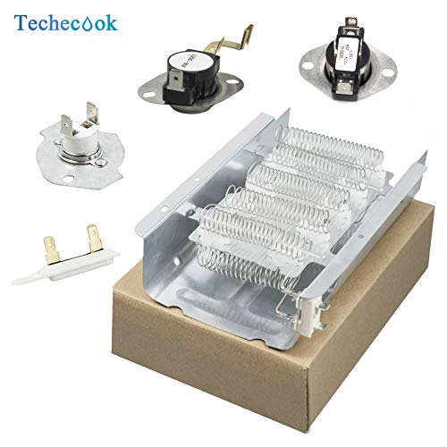 279838 Dryer Heating Element Kit by Techecook Replacement for Whirl