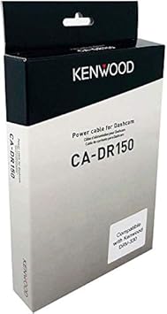 Amazon Com Kenwood Ca Dr150 Hardwired Fitting Kit Power Cable For Drv 330 Dashcam Electronics