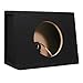 Single Car Truck Wedge Black Subwoofer Box Sealed Enclosure for 8-Inch Woofer 8F primary
