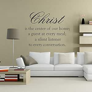 Christian Christ es el Centro de Nuestro hogar Pegatinas de Pared ...