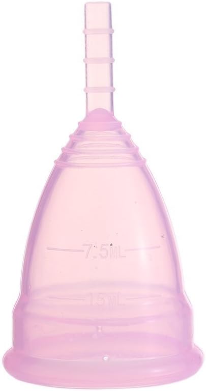 No Frills Reusable Menstrual Cup, Pink, Large