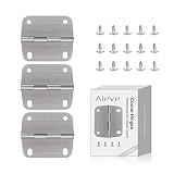 Cooler Hinges Replacement for Coleman Coolers,3 Pack Stainless Steel Cooler Replacement Hinges and Screws Set Replacement for Coleman Coolers Accessories