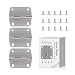 Cooler Hinges Replacement for Coleman Coolers,3 Pack Stainless Steel Cooler Replacement Hinges and Screws Set Replacement for Coleman Coolers Accessories