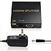 AstroAI 4K 1X2  HDMI Splitter 1 In 2 Out Amplifier Ver 1.4 Support 3D 1080P