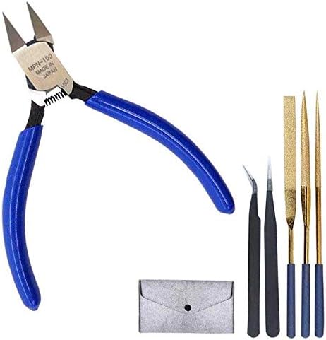 Amazon ニッパー プラモデル 精密薄刃ニッパー ガンダム 繊細な作業 小型 軽量タイプ 片刃 ゲートカット セット 工具 日本製 ブルー ホビー用工具 通販