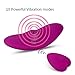 Wearable Panty Vibrator Wireless Remote Butterfly Vibrators Vibrating Panties Clitoris Stimulation,Waterproof Whisper Quiet Rechargable 10 Vibration Patterns Clitoral Stimulator for Women Couples