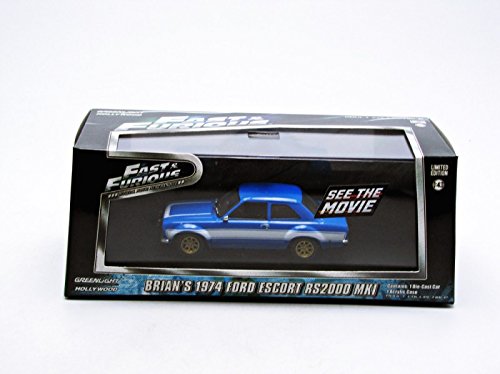 GreenLight Fast and Furious: Fast and Furious 6 (2013) 1974 Ford Escort RS2000 MkI Car (1:43 Scale)